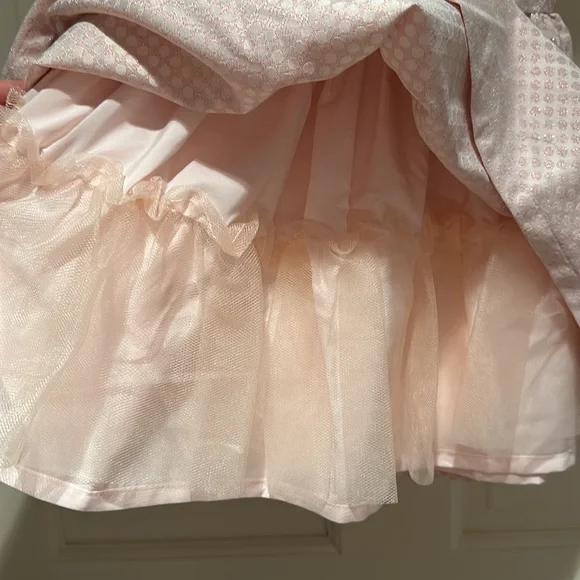 SOLD. SOLD.  Carters Pink Special Occasion Dress NWT - Picture 2 of 5